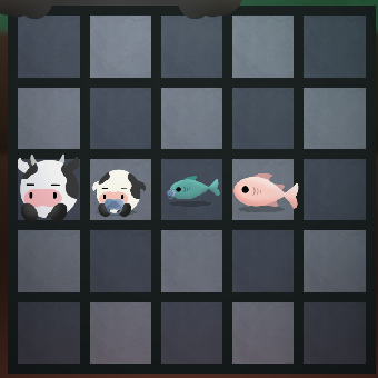 Treat Time puzzle grid